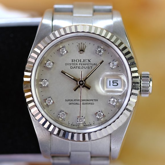 Rolex Datejust  69174 Factory Silver Dial  26mm - Picture 1 of 7